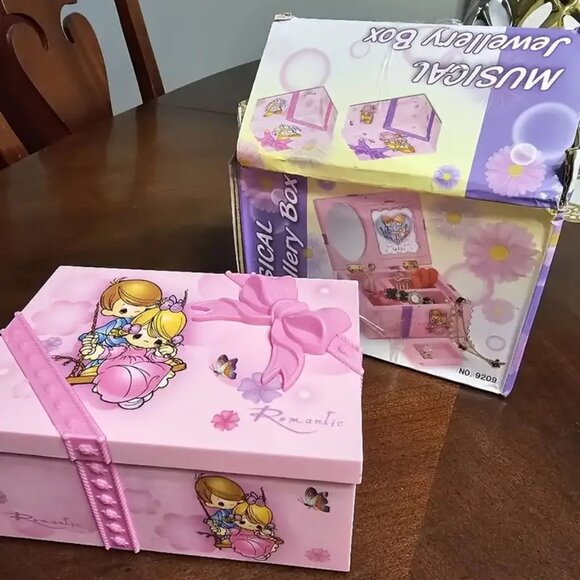 π©° Pink Ballerina Childs Musical Jewelry Box π©° - Picture 9 of 16